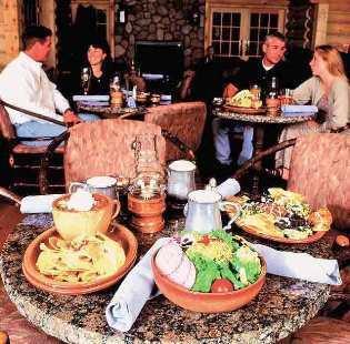 Copperfield Inn Resort North Creek 레스토랑 사진